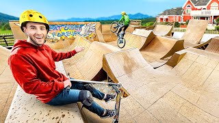 I Rode Worlds Biggest Backyard Skatepark