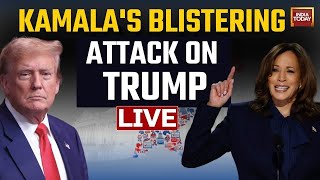 Kamala Harris LIVE Speech: VP Harris Makes Fiery Speech In North Carolina | US Election LIVE