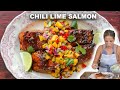 Chili Lime Salmon With Delicious Mango Salsa