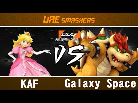 OUG S2 2016 SSB4: KAF (Peach, Greninja) vs Galaxy Space (Bowser, Cloud) - LR2