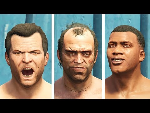 GTA 5 - Which Main Character Is The Fastest At Swimming?