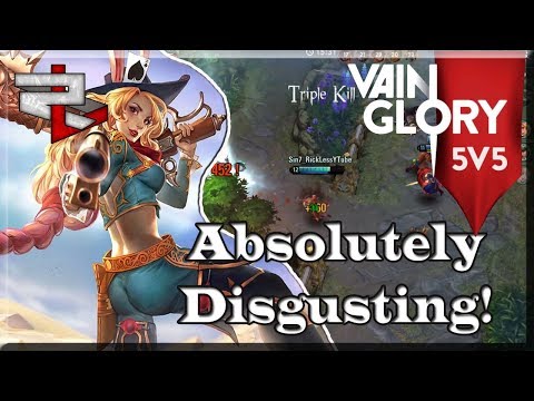 3.2 Vainglory 5v5 Ranked :bot lane wp Gwen: Attack Speed Madness Build