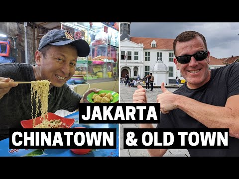JAKARTA OLD TOWN TOUR | Chinatown Food and DKI Jakarta Kota Tua Tour