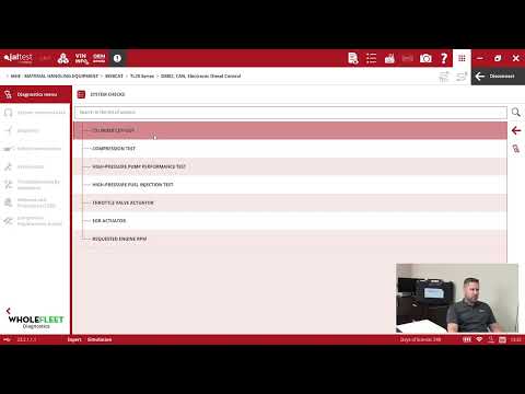 Bobcat TL25 Jaltest Functionality Check
