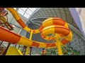 Orange Yellow Compact Slide At Tropical Islands Jungle Splash NEW 2019