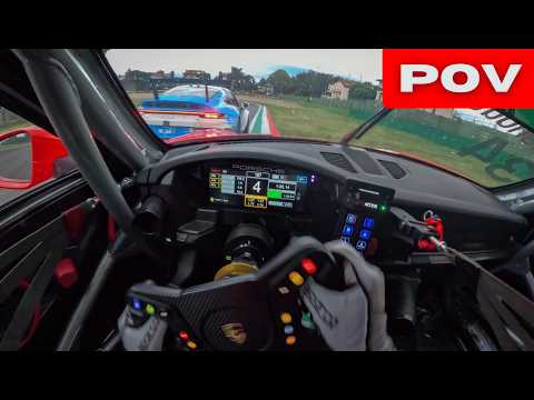 Porsche Cup CRASH Onboard POV at Imola