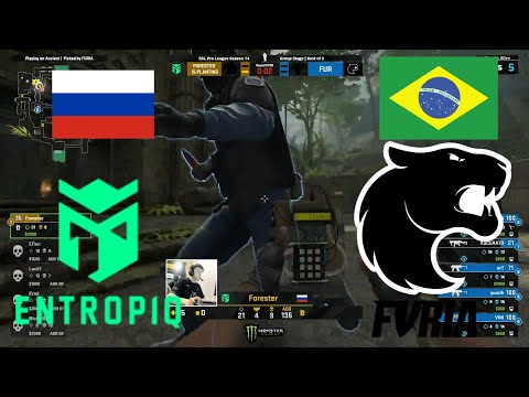 Entropiq vs Furia HIGHLIGHTS - ESL PRO LEAGUE