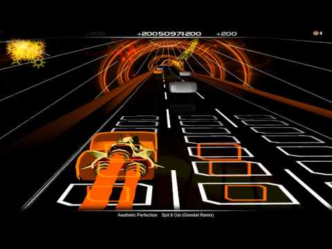 Aesthetic Perfection - Spit it out (Grendel Remix) - AudioSurf