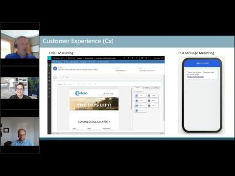 See video How Can Your Marketing Efforts Enhance Your Customer Experience? – D365 Marketing Capabilities