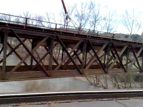 Demontáž Čerčanského mostu