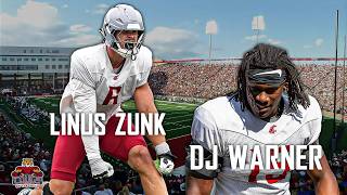 WSU's New Edge Rusher From Berlin (Zunk) and Newest LB Transfer (Warner) Join the Show episode thumbnail
