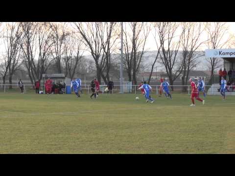 Hannes Unger trifft in der 77. Minute zum 2:2 für Andau