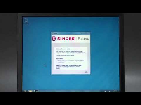 HSN | Singer | Futura Software Installation Windows Vista
