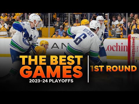 Crazy Canucks Comeback 🐋 Best Postseason Games 2023-24 | VAN @ NSH Gm.4
