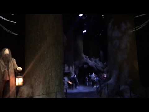 Forbidden Forest: Harry Potter Warner Bros Studio Tour (UK 2018) - Hogwarts In The Snow