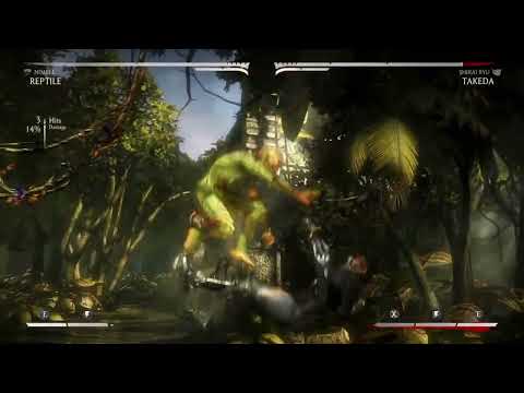 Mortal Kombat X Nimble Reptile 51% Combo