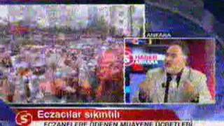 ARTIK YETER eczacı mitingi,eczacı ayakta,eczacı sıkıntılı, 51 eczacı o