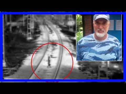 Er sah das Kind auf den Schienen, der Zug näherte sich und es gab keine Zeit zum Nachdenken.