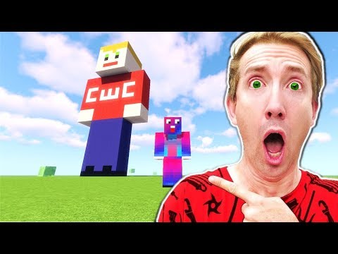 I Made a GIANT Chad Wild Clay in Minecraft - CWC Spy Ninja challenge Video