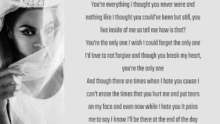 Beyoncé - Broken-Hearted Girl ~ Lyrics