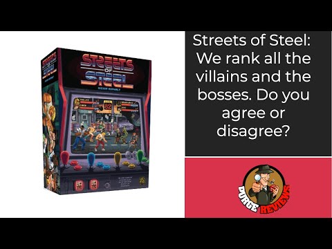 The Purge: # 2871 Streets of Steel: List of top villains and boss (top ten)