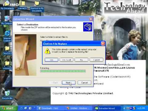 Writing C Code for AVR Microcontrollers Using CodeVisionAVR - Downloading and Installing - Part1.mp4