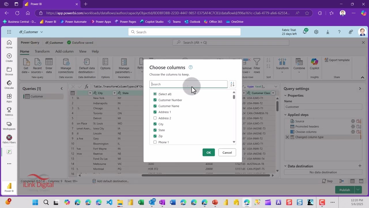 Getting Started with Dataflows in Microsoft Fabric Using Power Query
