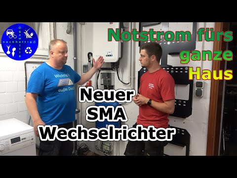 Unser neuer Hybrid-Wechselrichter mit Notstrom für das komplette Haus. #SMA