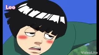 Rock lee puño alegre vs kimimaro