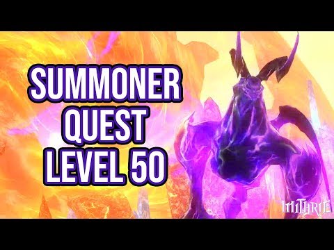 FFXIV 2.15 0227 Summoner Quest Level 50 + Artifact Gear