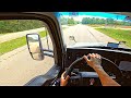 exploring the life of a cross country truck driver - POV DRIVING KENWORTH T680