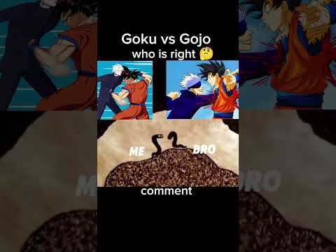 Goku vs Gojo☠️#goku #anime #animeedit #gojo #shorts #youtubeshorts #animation #japaneseanime