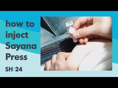 How To Inject Sayana Press | Contraceptive Injection | SH:24