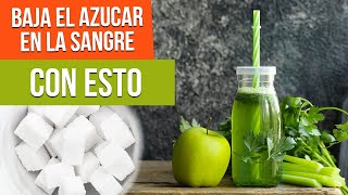 BAJA EL AZUCAR EN LA SANGRE CON ESTO | Remedio Casero para la Diabetes