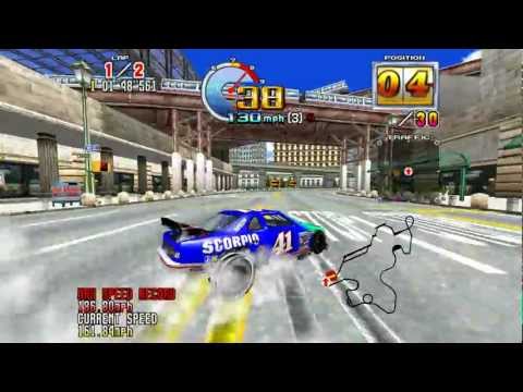Daytona USA 2 Power Edition - Taking 1st Place on Expert Course
