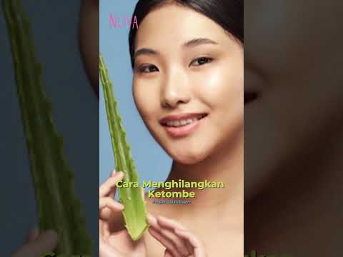 Cara Menghilangkan Ketombe dengan Lidah Buaya #Shorts