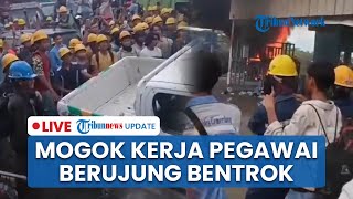 LIVE: Mogok Kerja Karyawan PT IMIP Morowali Berujung Bentrok, Mobil Dibakar hingga Polisi Diserang
