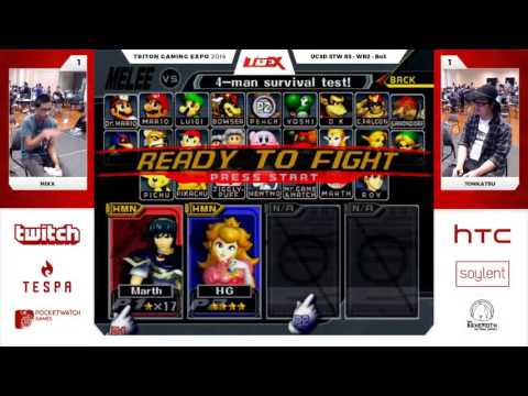 UCSD STW #3 - Mixx vs. Tonkatsu - Singles Top 48 WR2 - SSBM