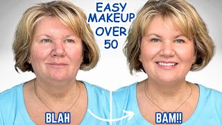 Fast & Flawless Makeup for Women Over 50: Easy Routine! 💅😍
