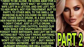 "I Need To Be Alone. I'm Going Away For A Few Months. Don't Wait," My Cheating Wife Left In A Letter