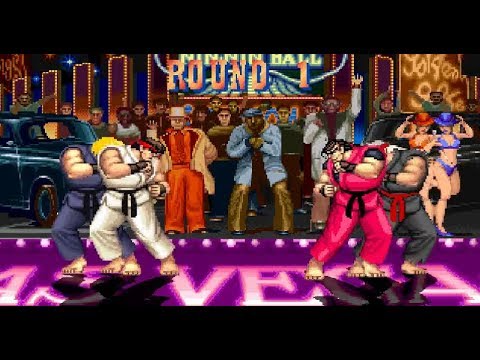 SF2 CE ⫸ Ryu & Ken Vs Dan & ShengLong