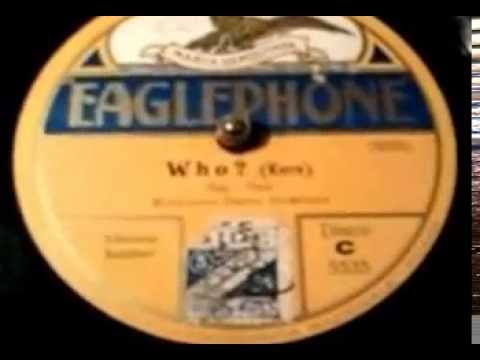 HOLLYWOOD DANCE ORCHESTRA - Who?  (1927)