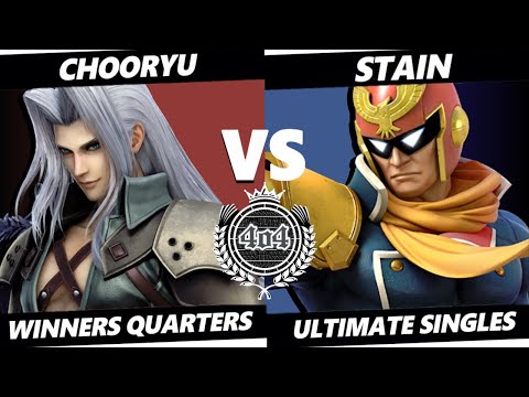 4o4 Smash Night 41 - chooryu (Sephiroth) vs Stain (Captain Falcon) - Winners Quarter-Final