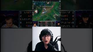 Fakerのアカリうんまっ...　- RedBull LEAGUEofItsOWN T1 vs TH #Shorts