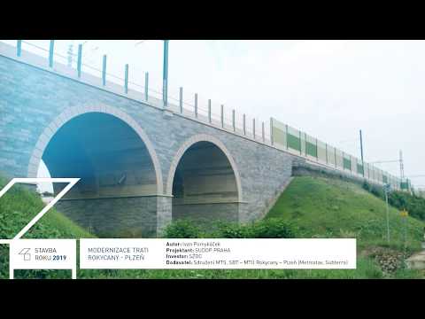 STAVBA ROKU 2019 - nominace - Modernizace trati Rokycany   Plzeň