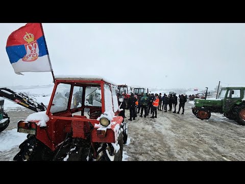 Protest i blokada. Rakalj, kapija Levča, tromeđa Kragujevac-Rekovac-Jagodina