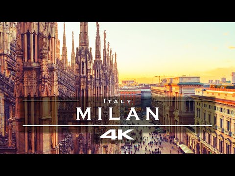 Milan / Milano, Italy 🇮🇹 - by drone [4K]