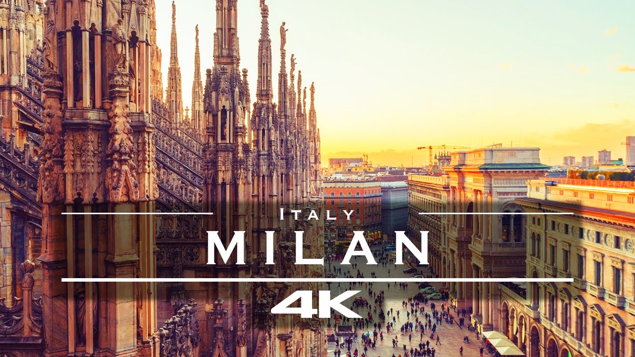 Milan / Milano, Italy 🇮🇹 - by drone [4K]