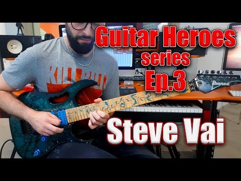 STEVE VAI - LIBERTY | GUITAR HEROES Series Ep.3 | RICCARDO GIOGGI
