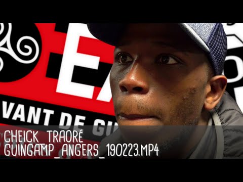 CHEICK TRAORÉ RÉAGIT APRÈS GUINGAMP - ANGERS (1-0) / Ligue 1 - 23 février 2019